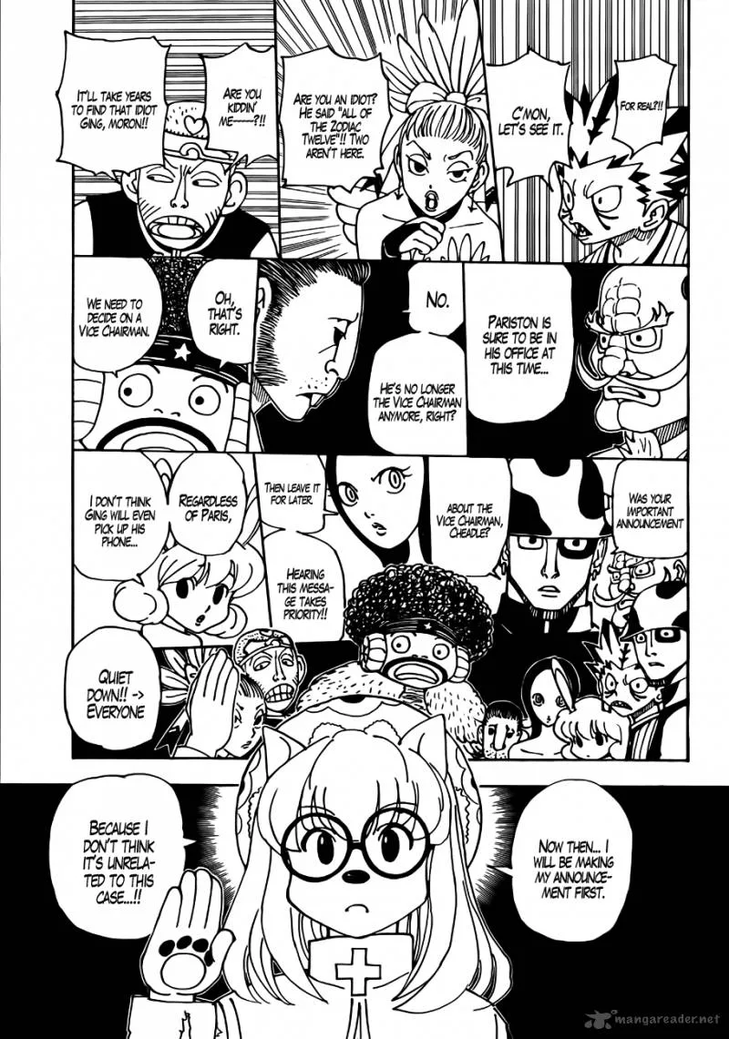Hunter X Hunter Chapter 340: Special Assignment – Page 14