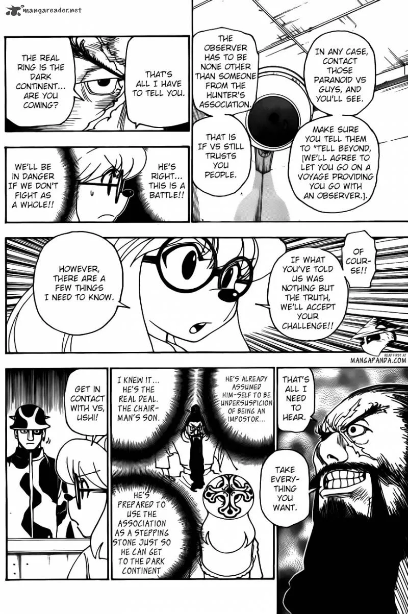 Hunter X Hunter Chapter 342: Ordinance – Page 10