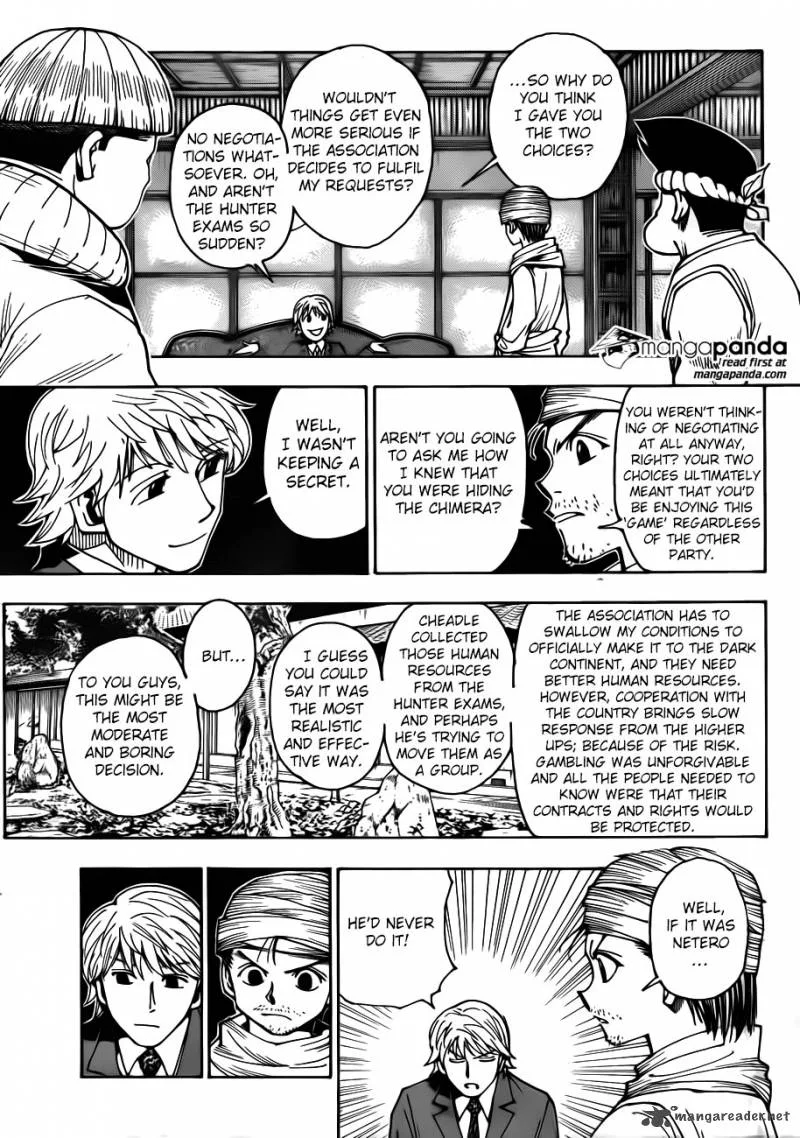 Hunter X Hunter Chapter 343: Invitation – Page 5