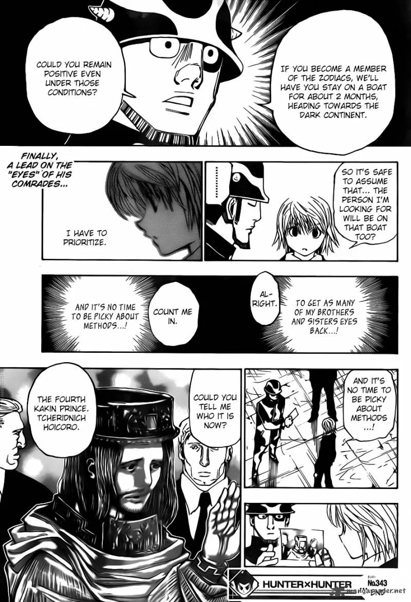 Hunter X Hunter Chapter 343: Invitation – Page 19