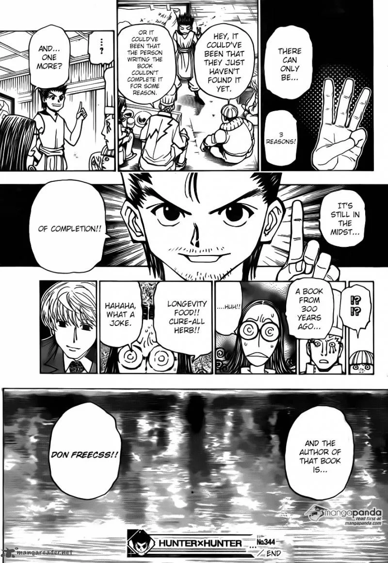 Hunter X Hunter Chapter 344: Author – Page 17