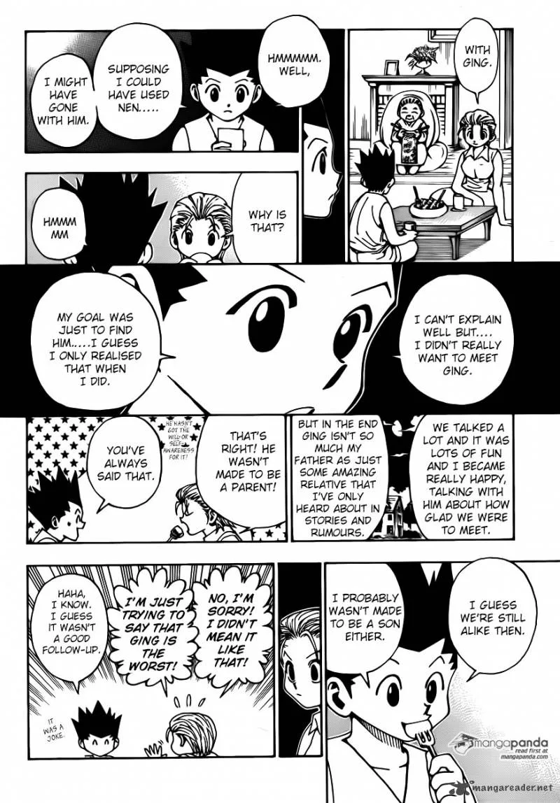 Hunter X Hunter Chapter 345: Signature. – Page 4