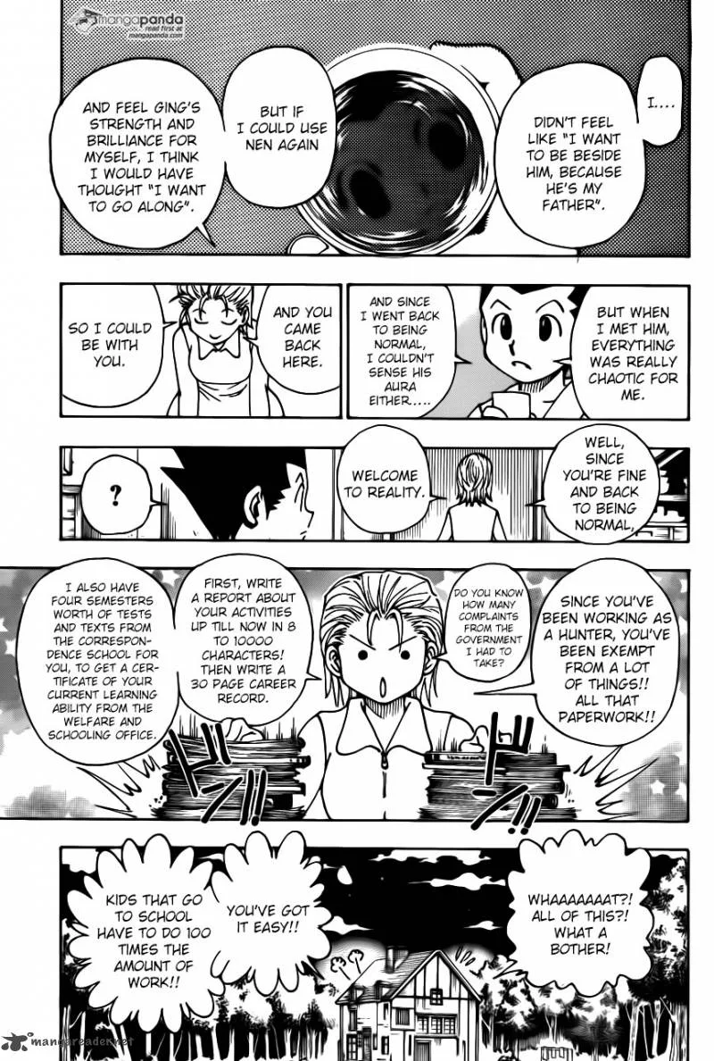 Hunter X Hunter Chapter 345: Signature. – Page 5