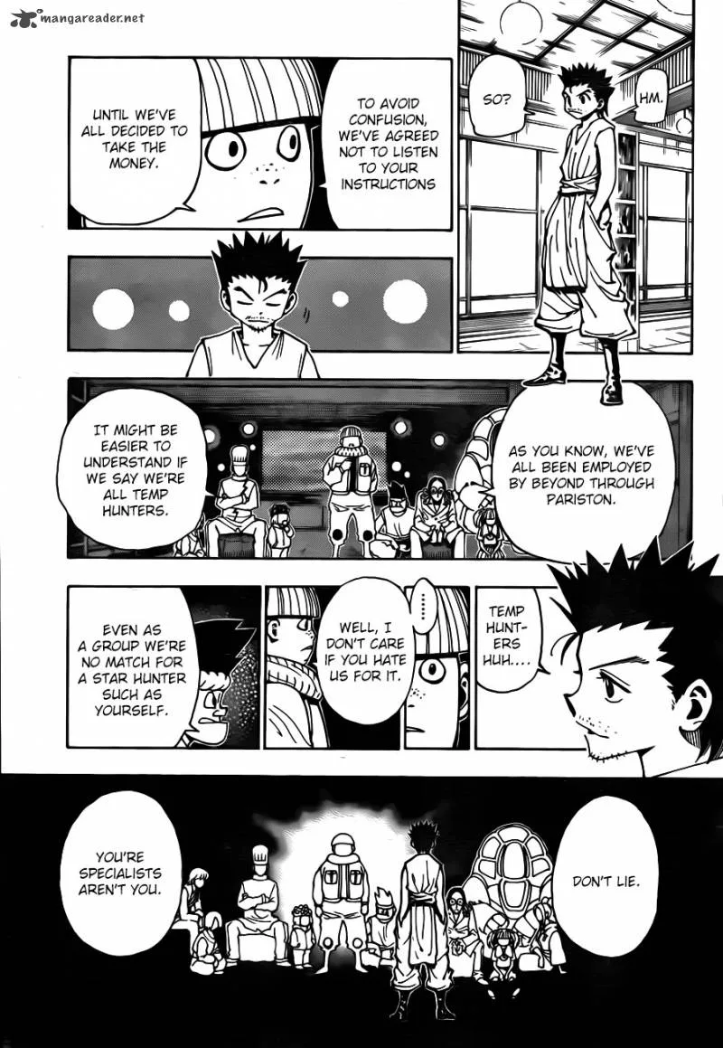 Hunter X Hunter Chapter 345: Signature. – Page 7