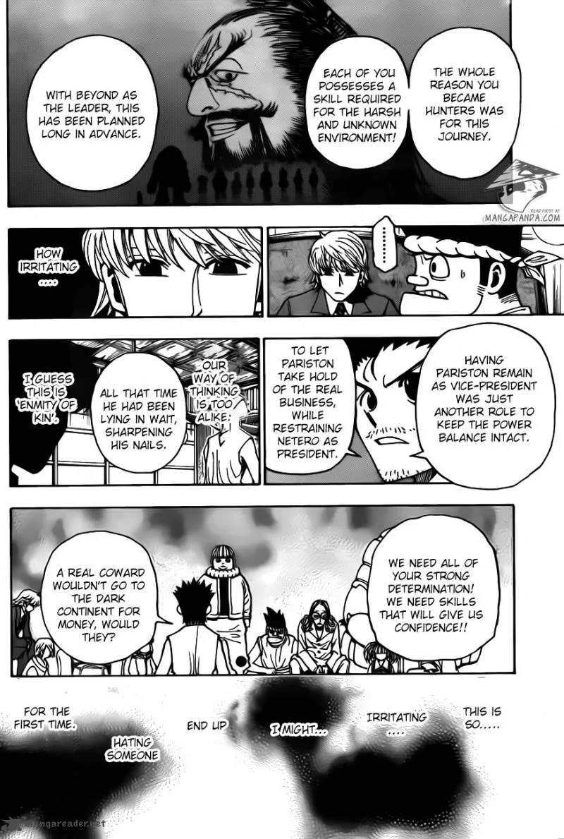 Hunter X Hunter Chapter 345: Signature. – Page 8