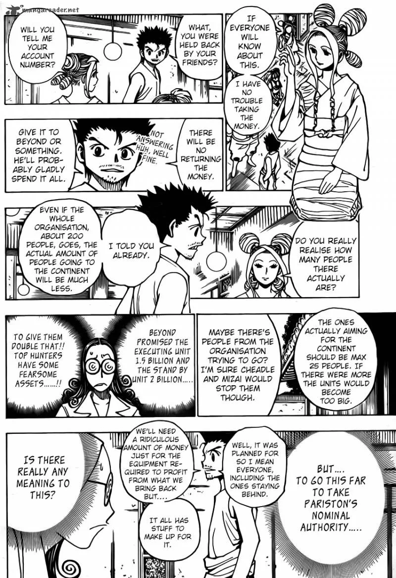 Hunter X Hunter Chapter 345: Signature. – Page 10