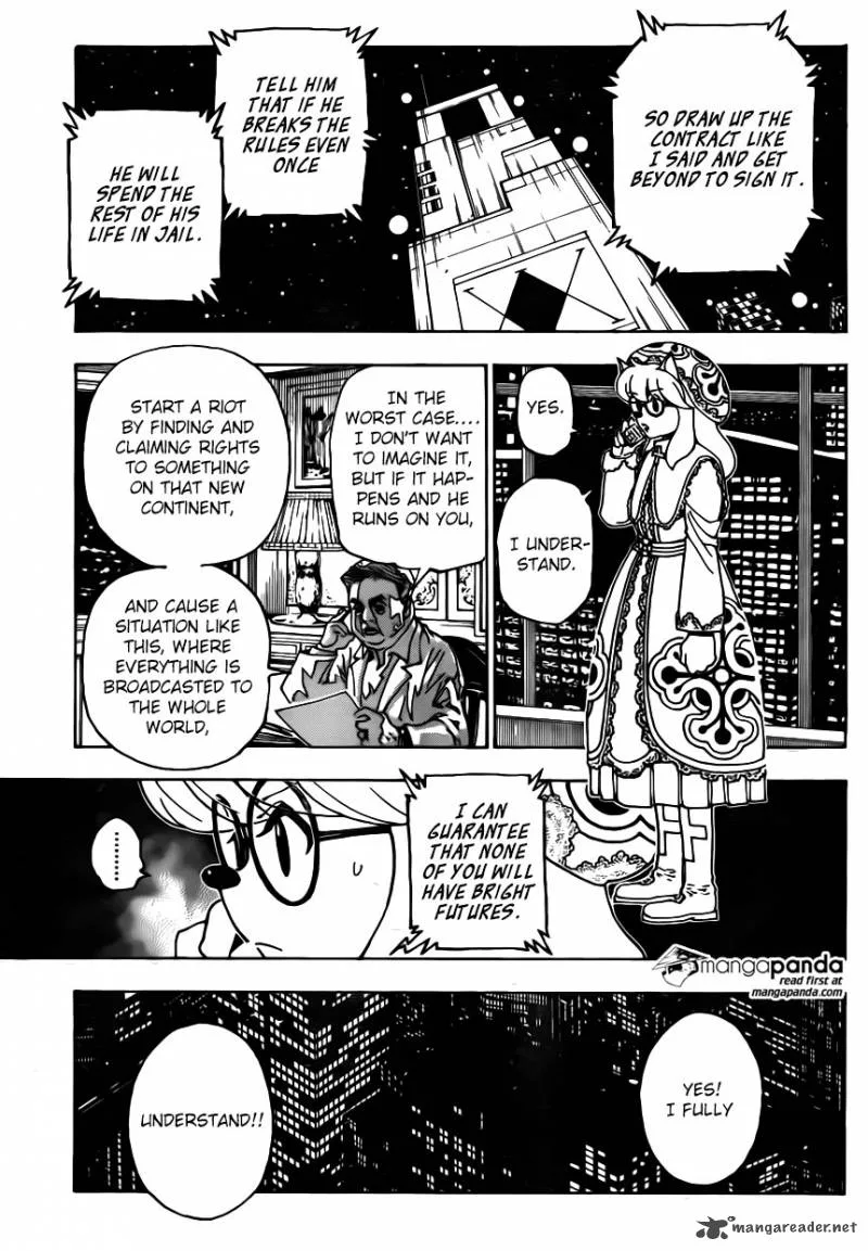 Hunter X Hunter Chapter 345: Signature. – Page 15