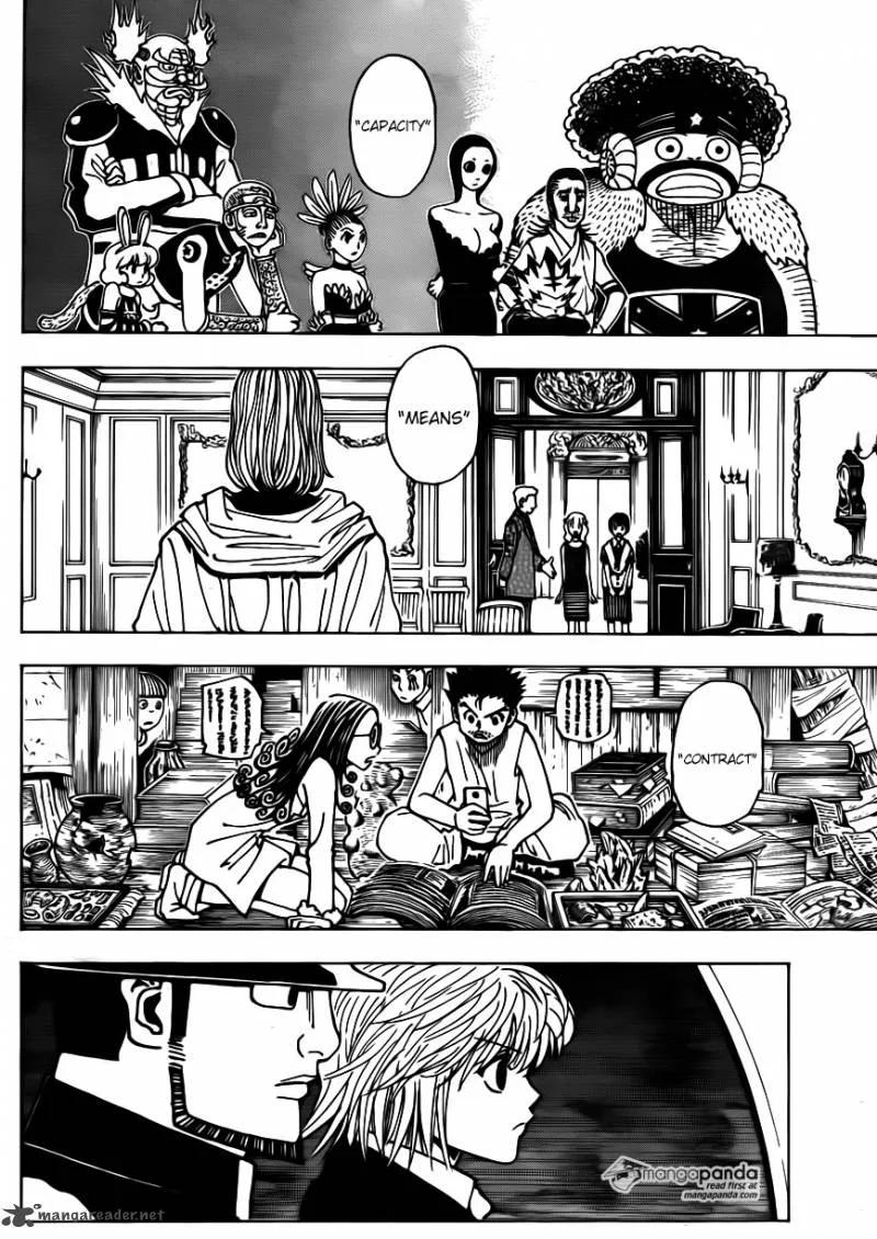 Hunter X Hunter Chapter 345: Signature. – Page 18