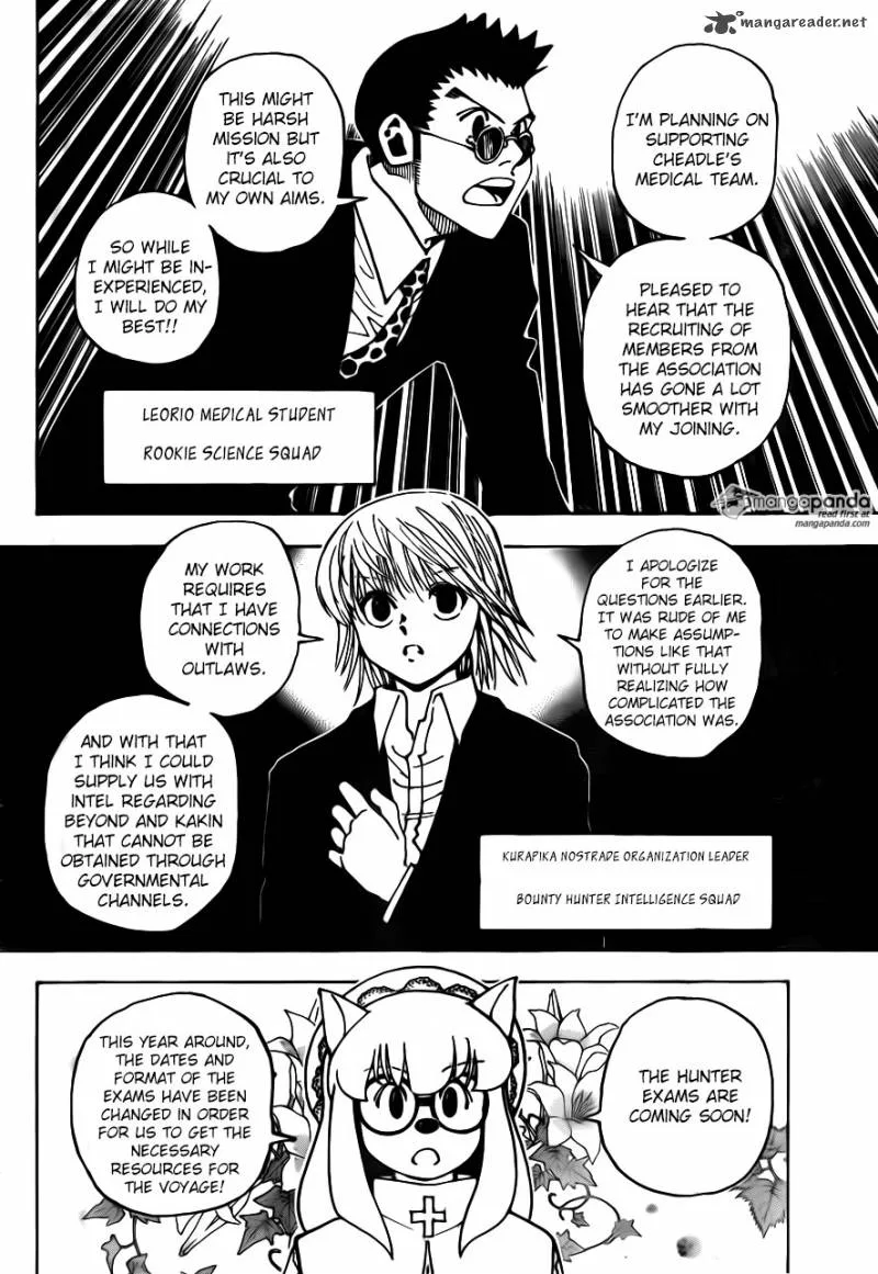 Hunter X Hunter Chapter 346: Choices – Page 9