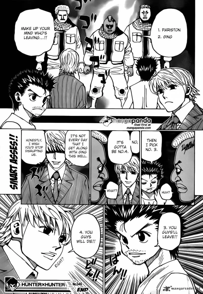 Hunter X Hunter Chapter 346: Choices – Page 18
