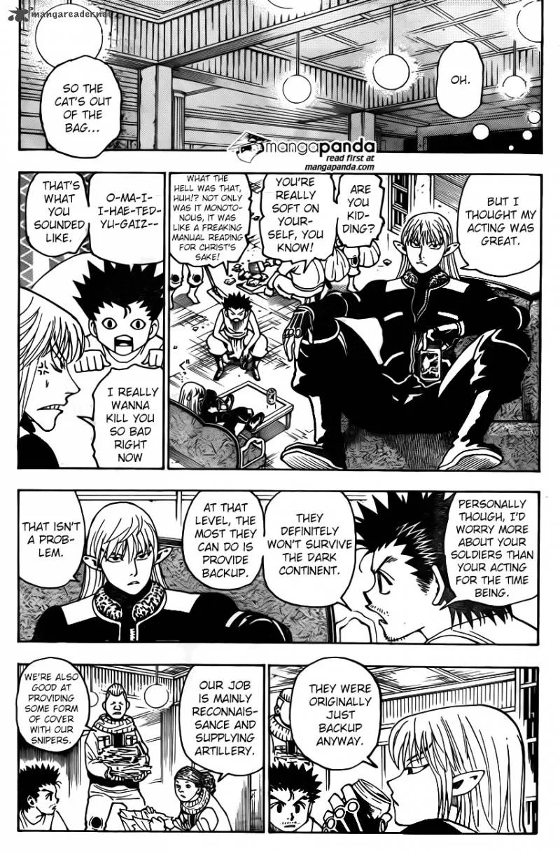 Hunter X Hunter Chapter 347: Inauguration – Page 11