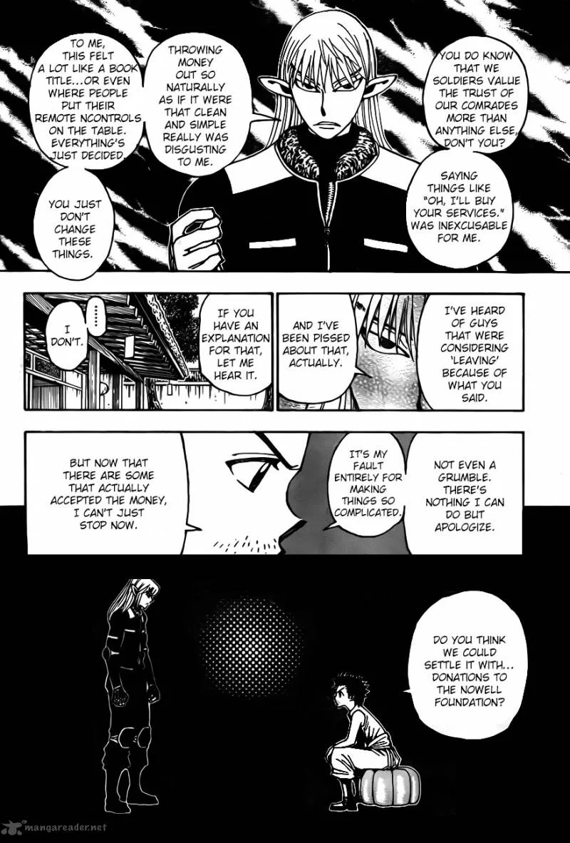 Hunter X Hunter Chapter 347: Inauguration – Page 14