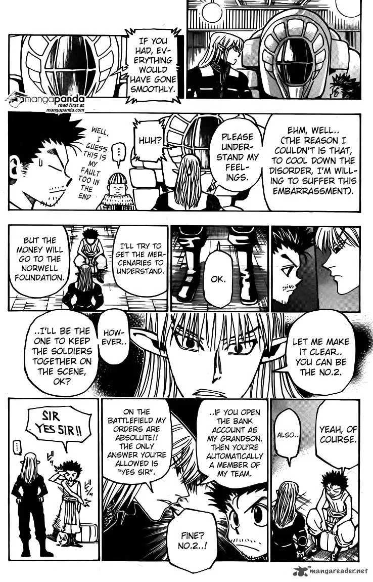 Hunter X Hunter Chapter 347: Inauguration – Page 18