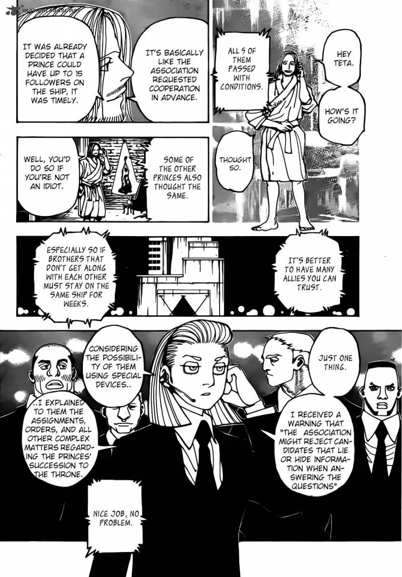 Hunter X Hunter Chapter 348: Preparedness – Page 10