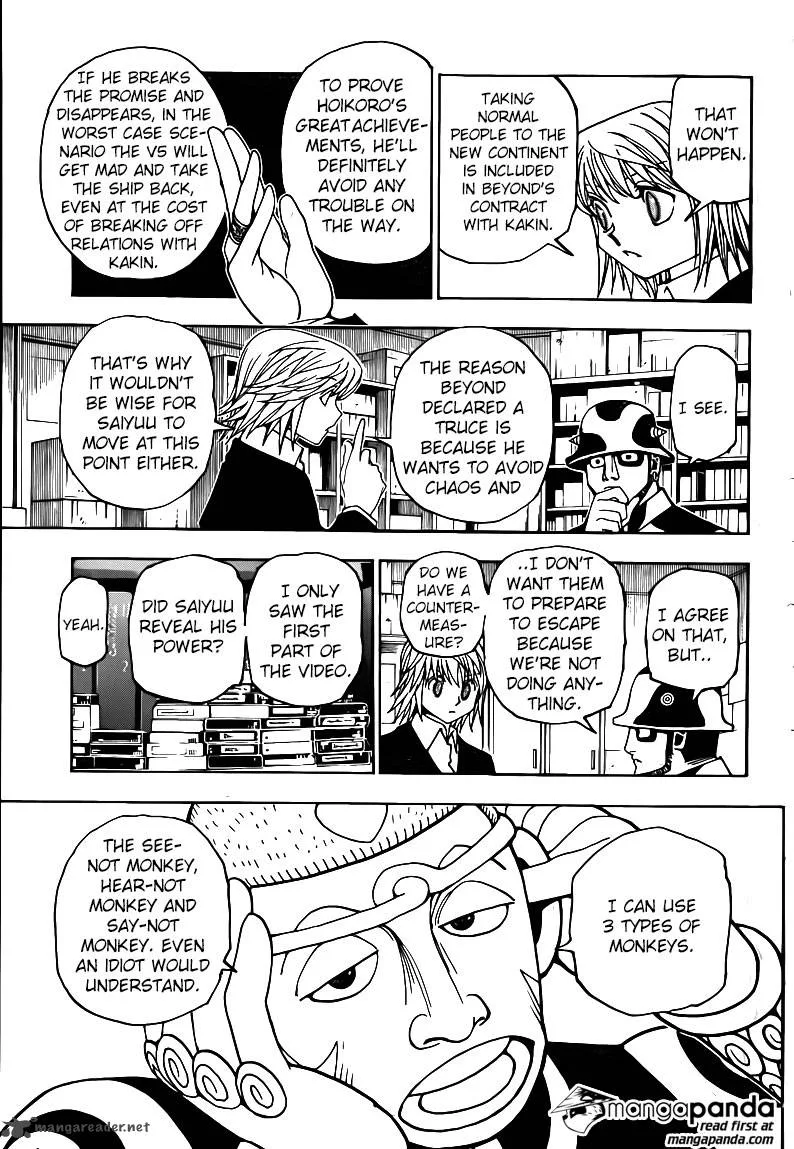Hunter X Hunter Chapter 349: Poisoning – Page 14
