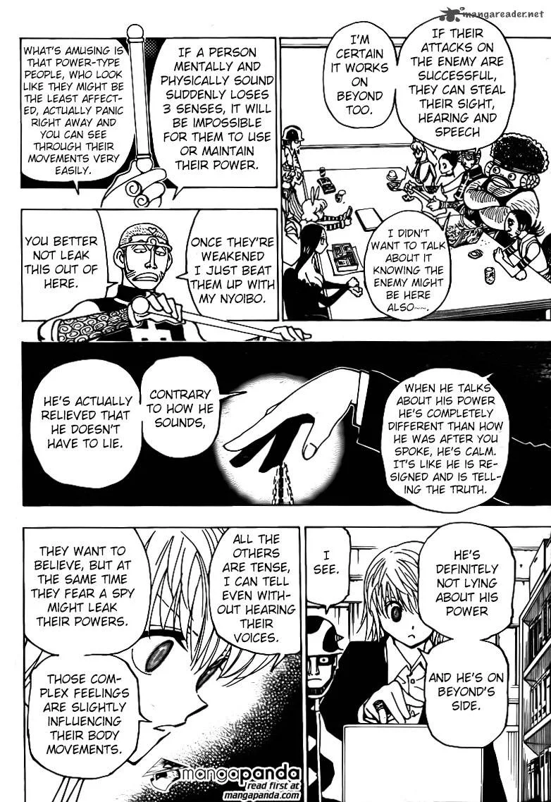 Hunter X Hunter Chapter 349: Poisoning – Page 15