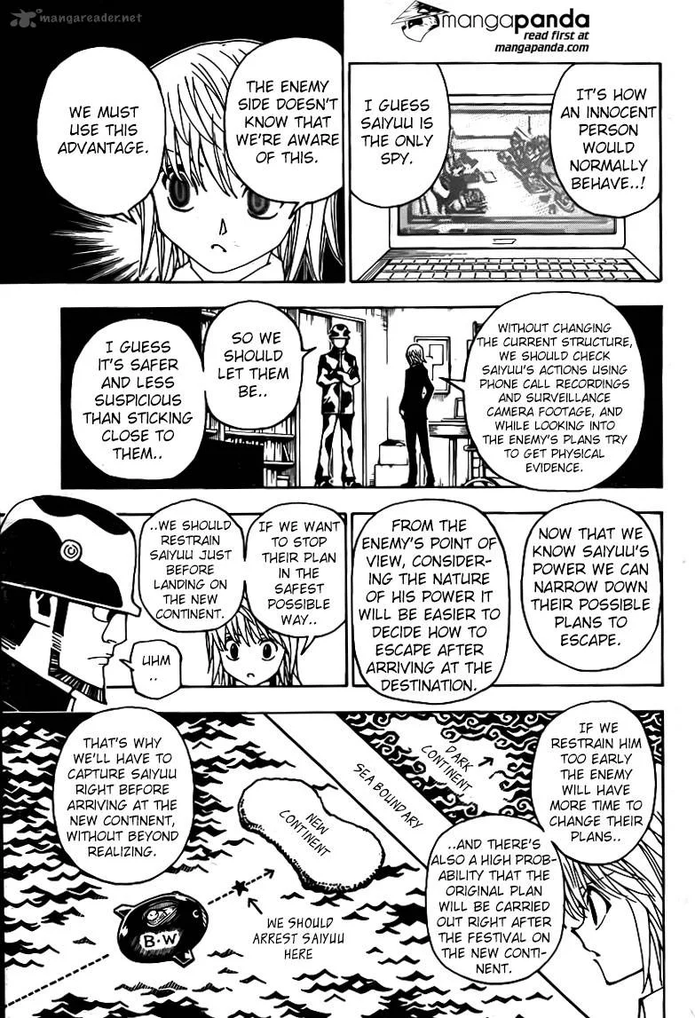 Hunter X Hunter Chapter 349: Poisoning – Page 16