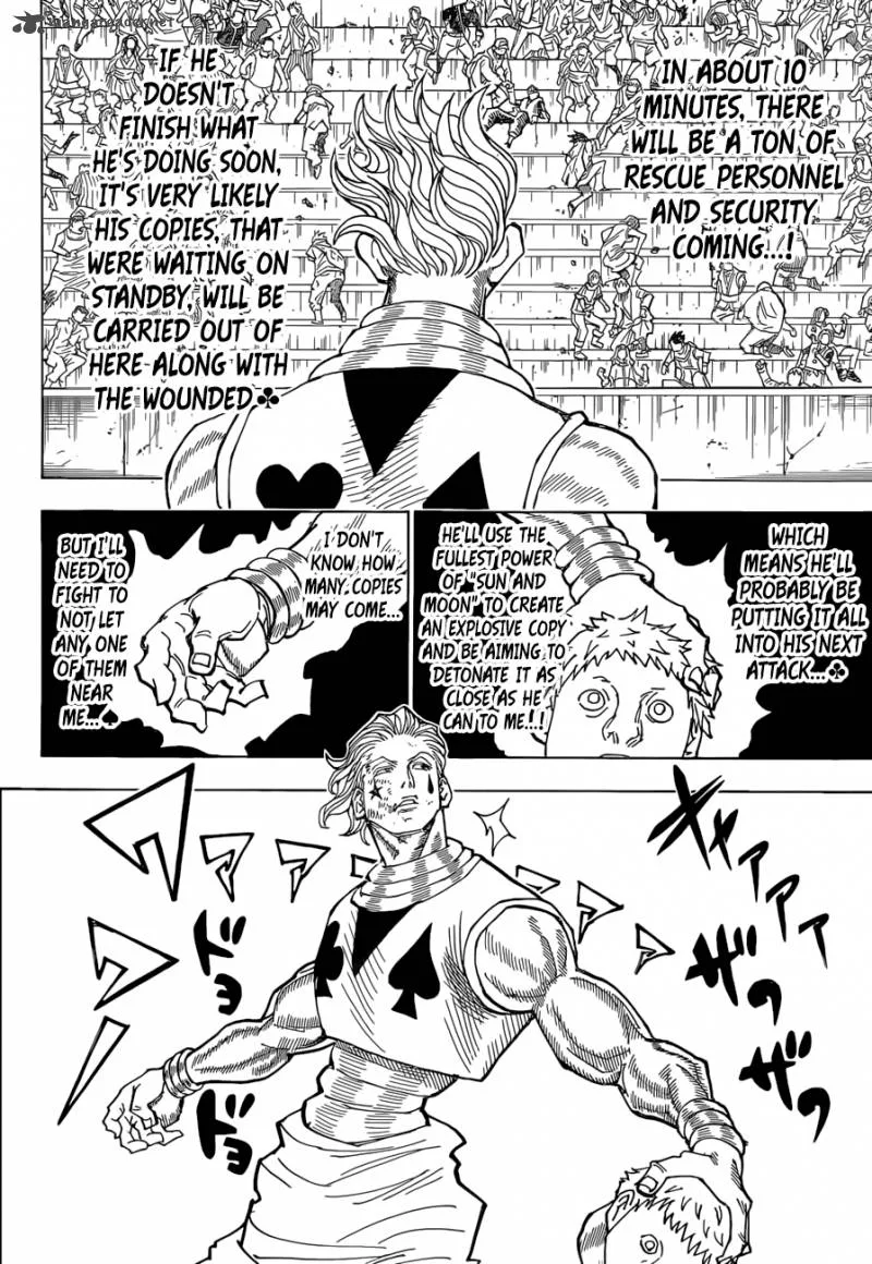 Hunter X Hunter Chapter 355: Explosion – Page 4