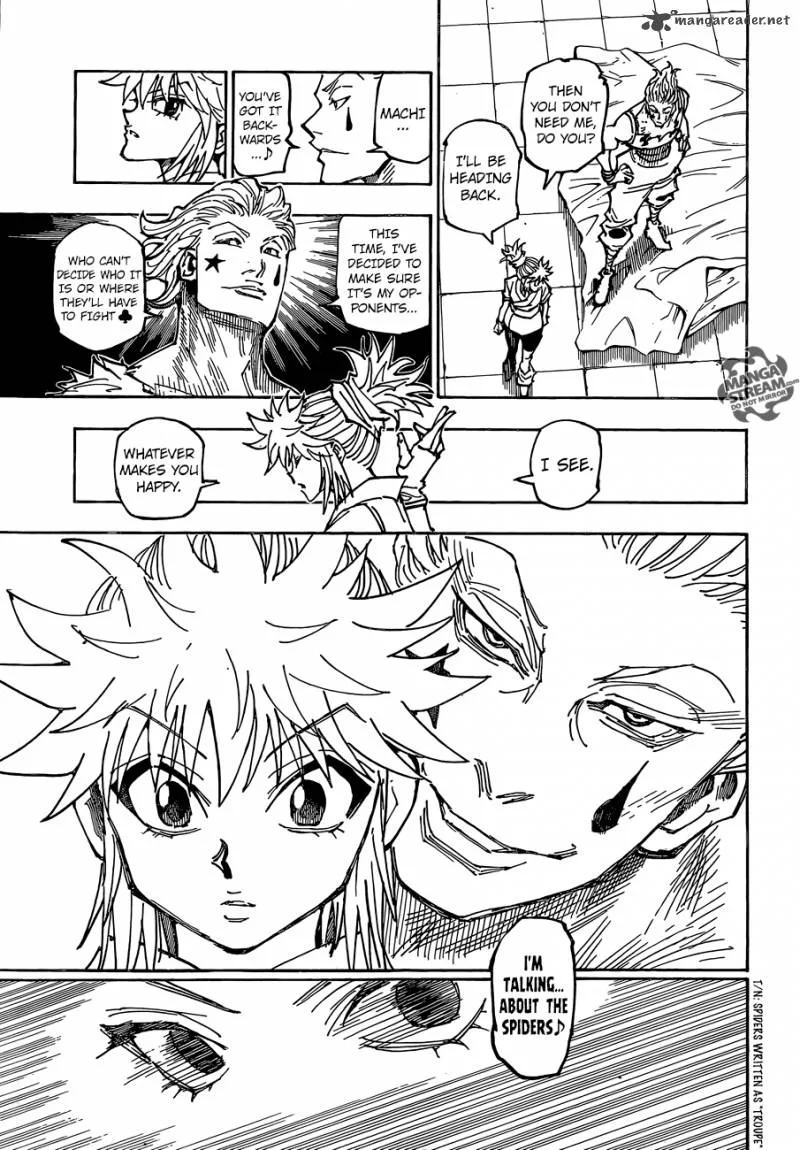 Hunter X Hunter Chapter 357: Disappointment (002) – Page 13