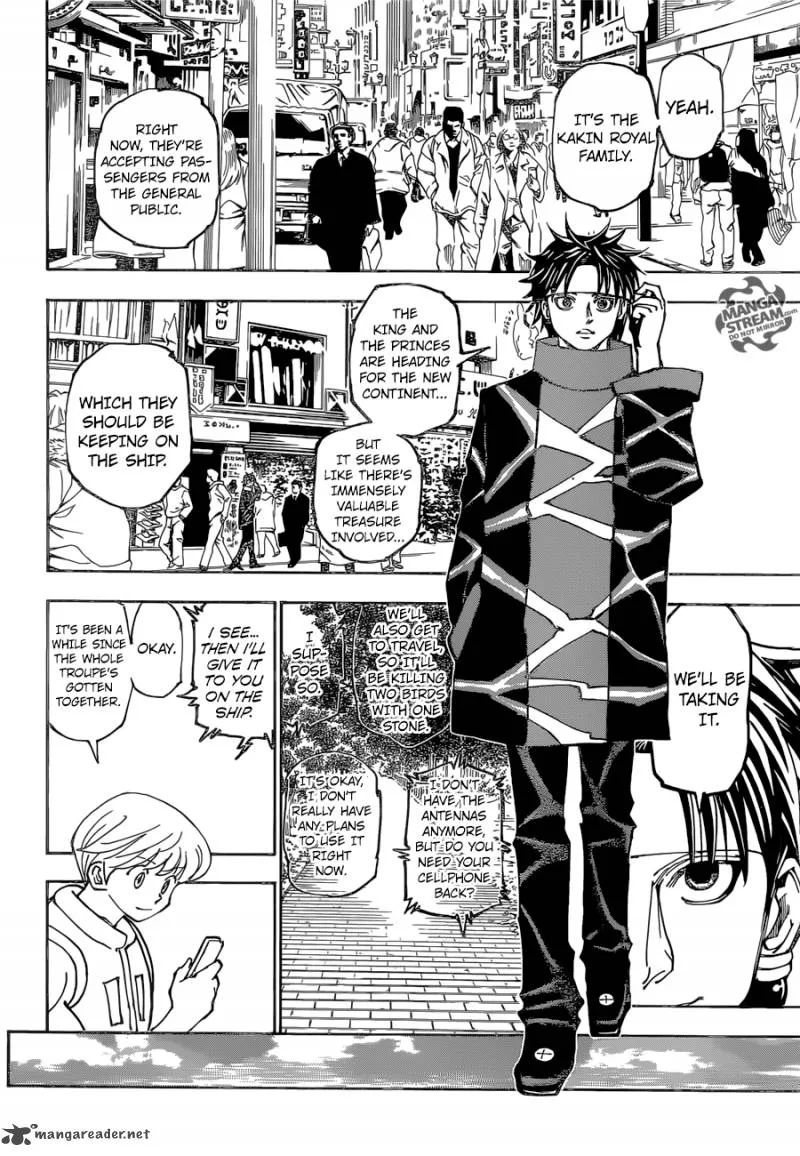 Hunter X Hunter Chapter 357: Disappointment (002) – Page 16