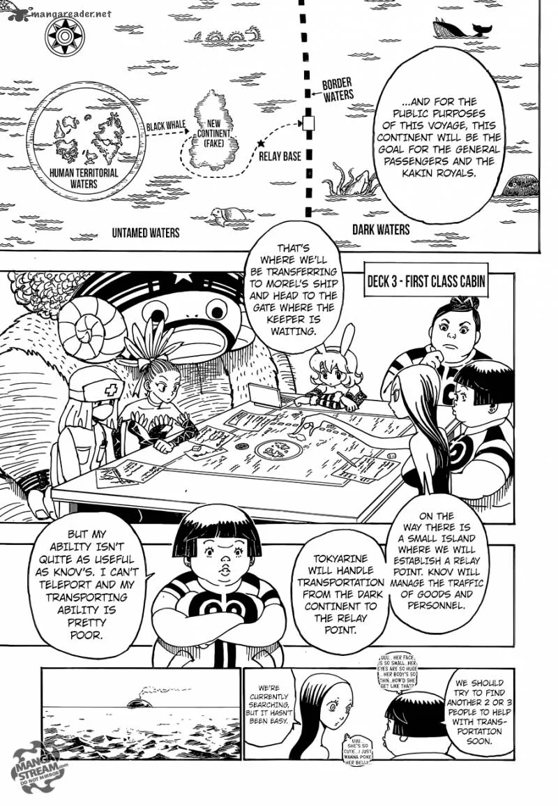 Hunter X Hunter Chapter 359: Departure – Page 4