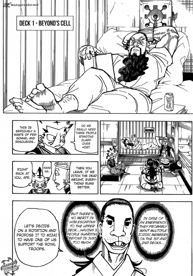 Hunter X Hunter Chapter 359: Departure – Page 5