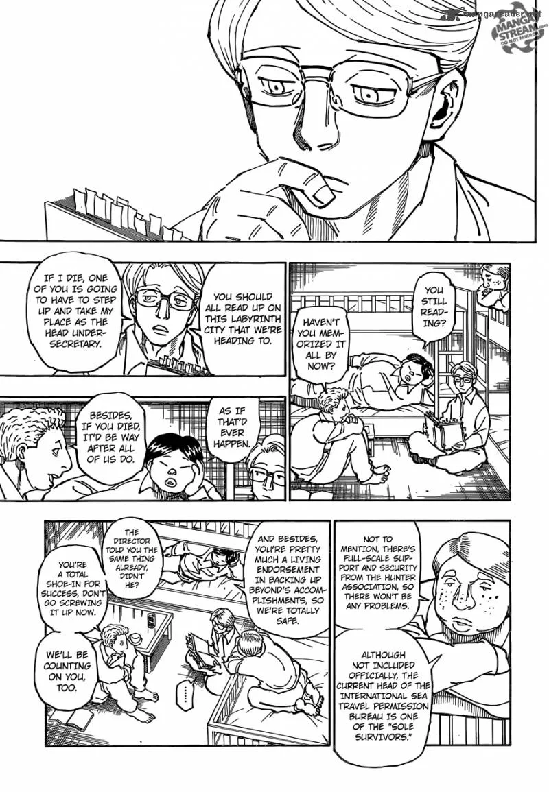 Hunter X Hunter Chapter 359: Departure – Page 6