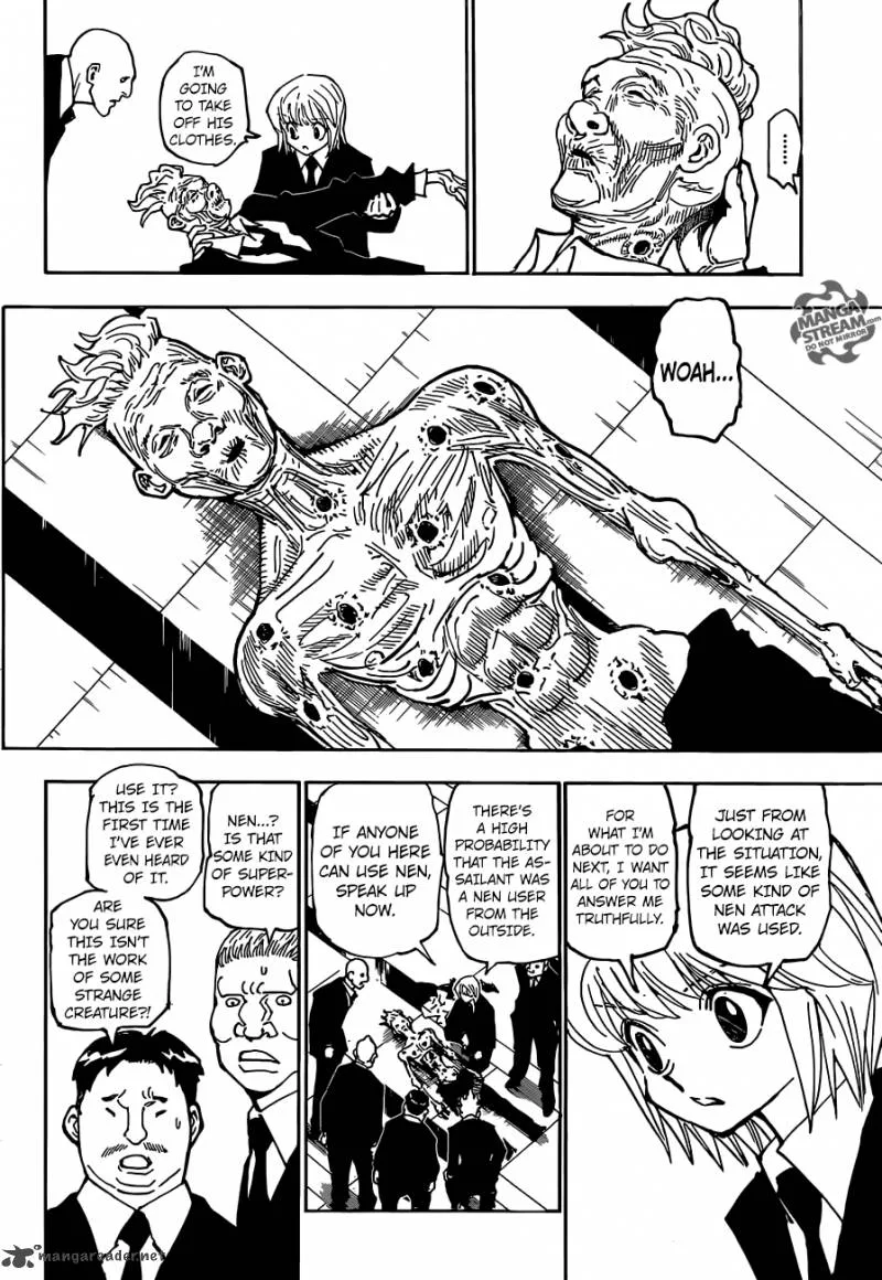 Hunter X Hunter Chapter 359: Departure – Page 9