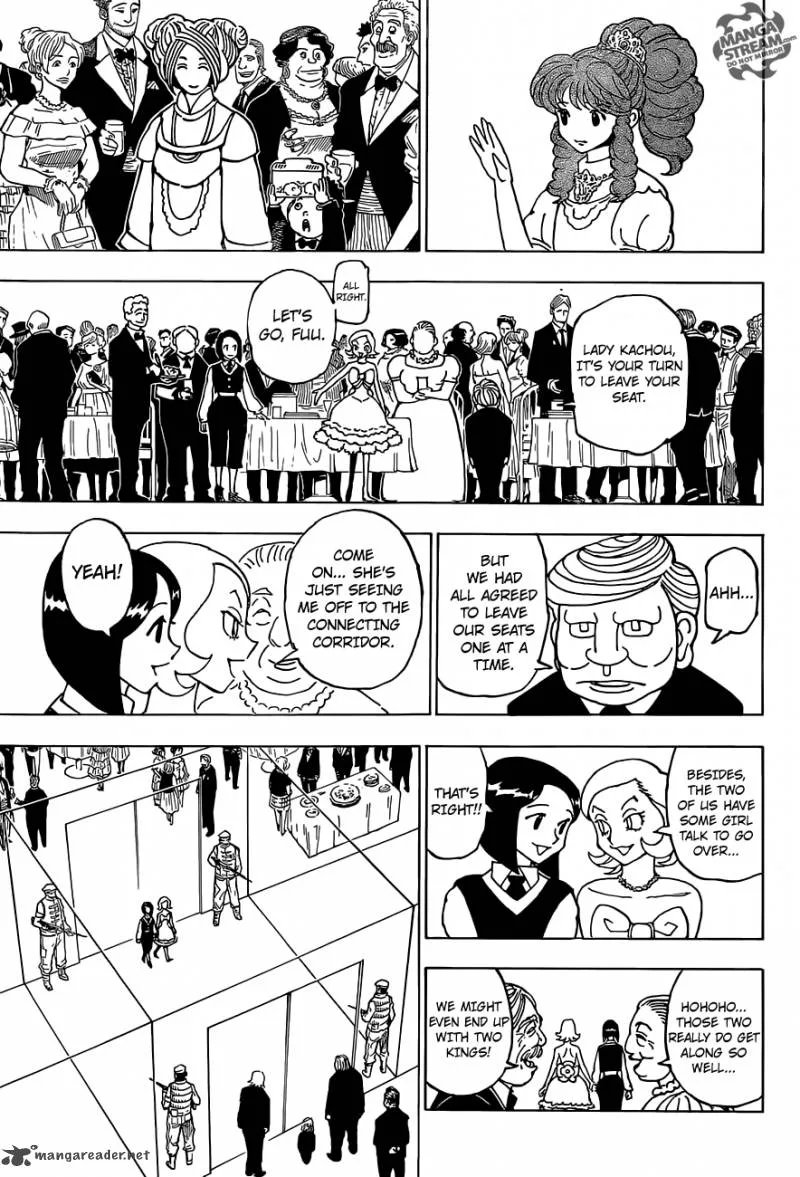 Hunter X Hunter Chapter 359: Departure – Page 14