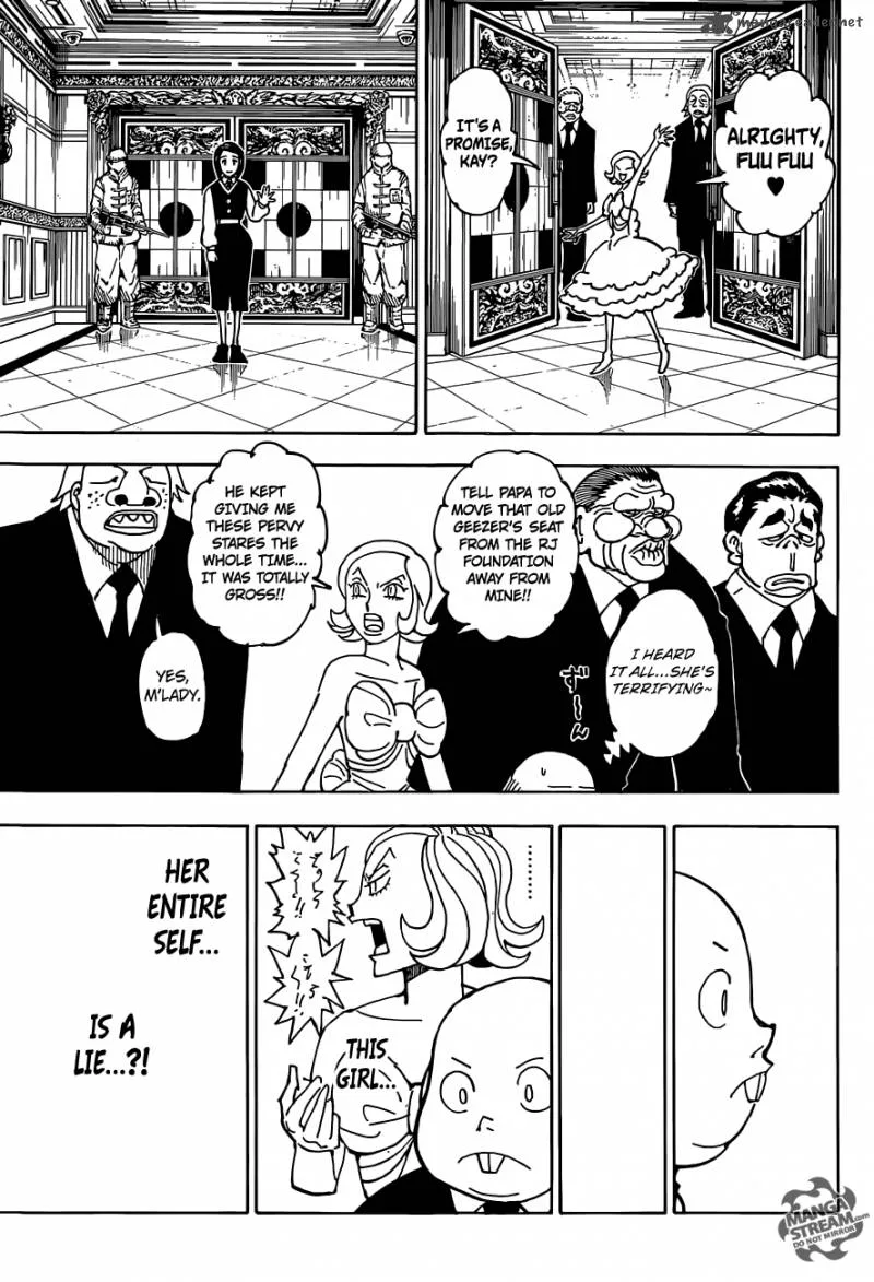 Hunter X Hunter Chapter 359: Departure – Page 16