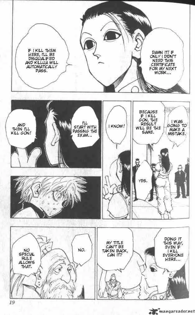 Hunter X Hunter Chapter 36: Shadow And Light 2 – Page 13