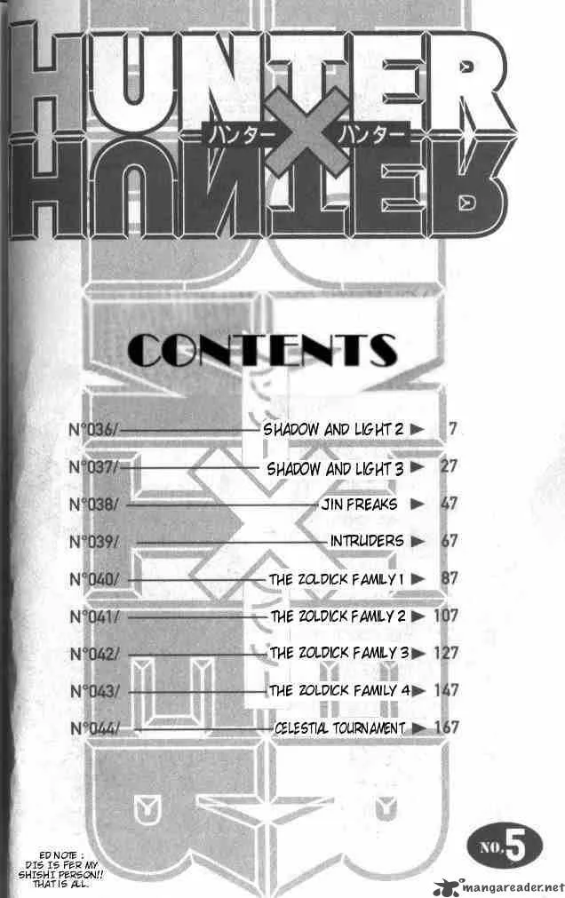 Hunter X Hunter Chapter 36: Shadow And Light 2 – Page 21