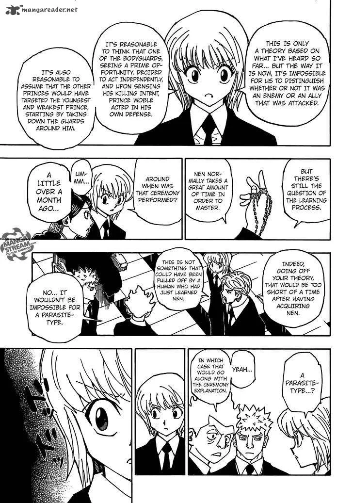 Hunter X Hunter Chapter 360: Parasite – Page 10