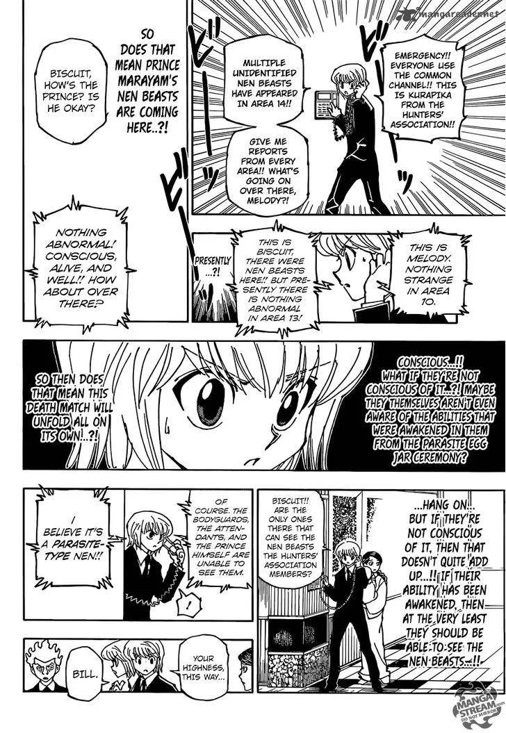 Hunter X Hunter Chapter 360: Parasite – Page 16