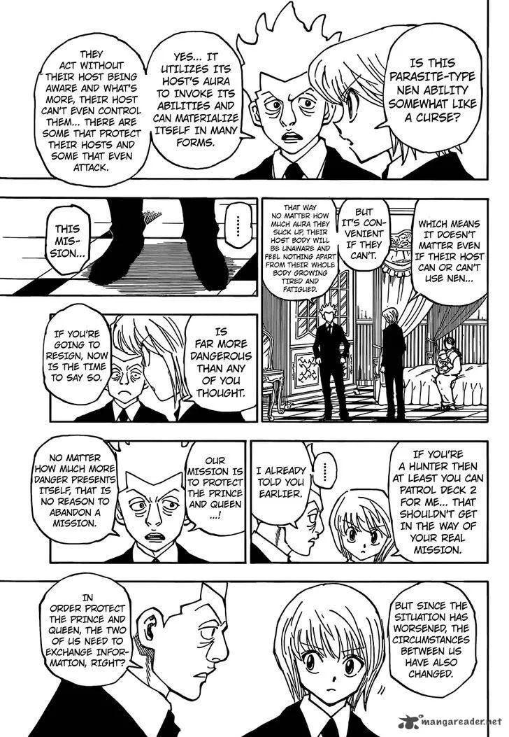 Hunter X Hunter Chapter 360: Parasite – Page 17