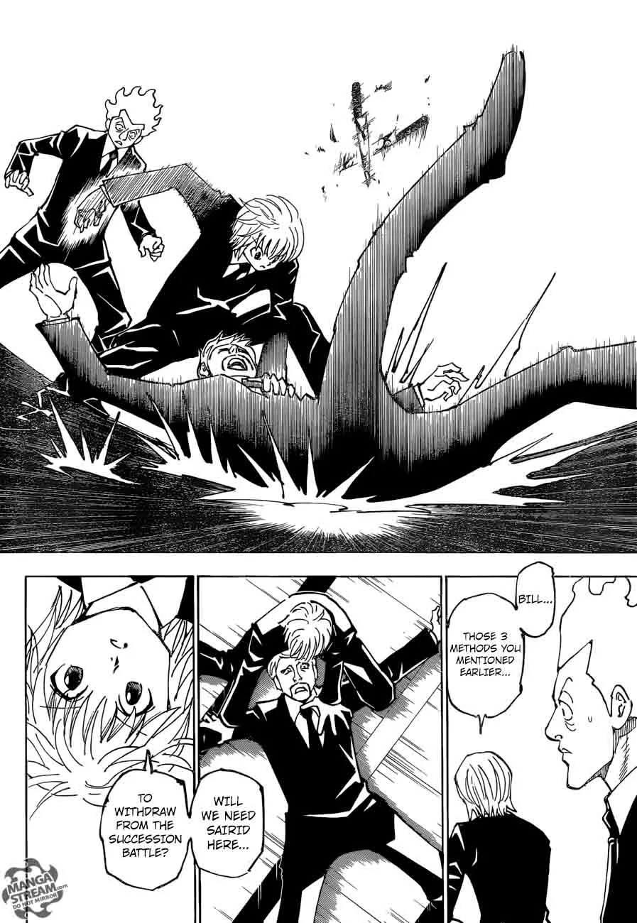 Hunter X Hunter Chapter 361: Withdrawal – Page 4