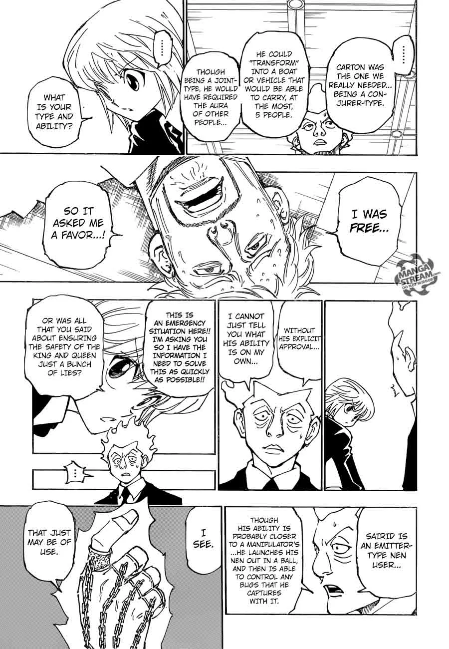 Hunter X Hunter Chapter 361: Withdrawal – Page 5