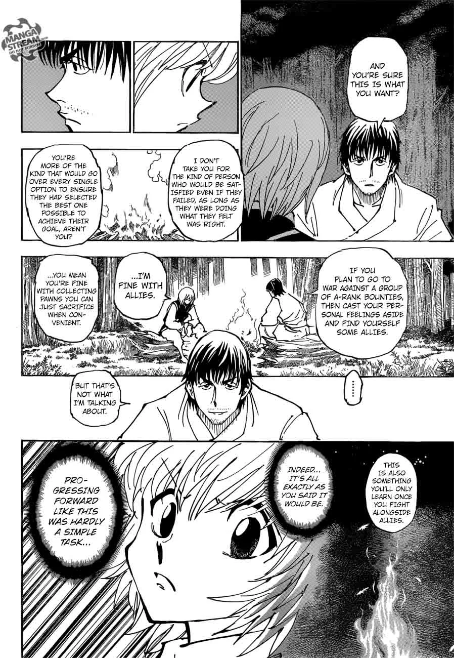 Hunter X Hunter Chapter 361: Withdrawal – Page 8