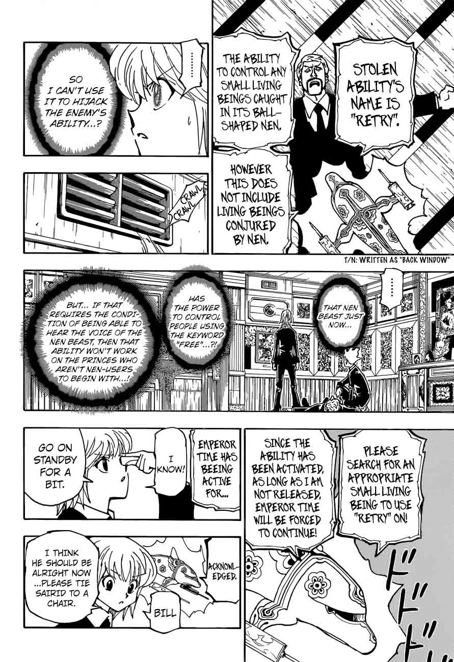Hunter X Hunter Chapter 361: Withdrawal – Page 14
