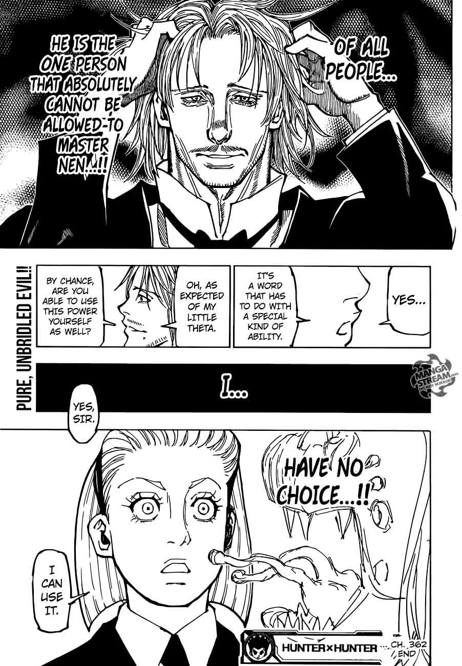 Hunter X Hunter Chapter 362: Determination – Page 19