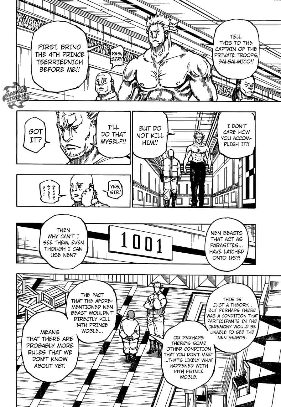 Hunter X Hunter Chapter 363: Nen Beasts – Page 9