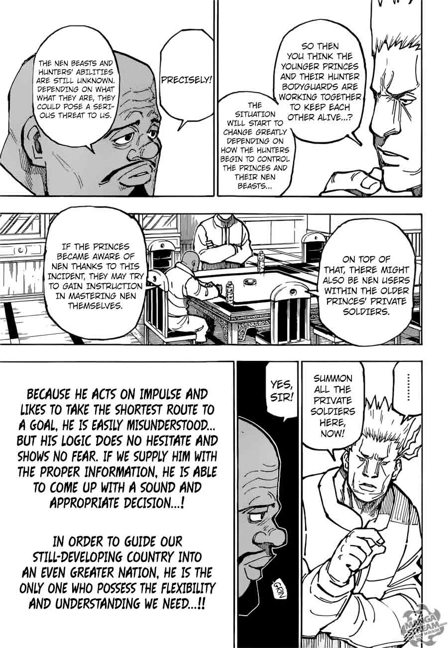 Hunter X Hunter Chapter 363: Nen Beasts – Page 12
