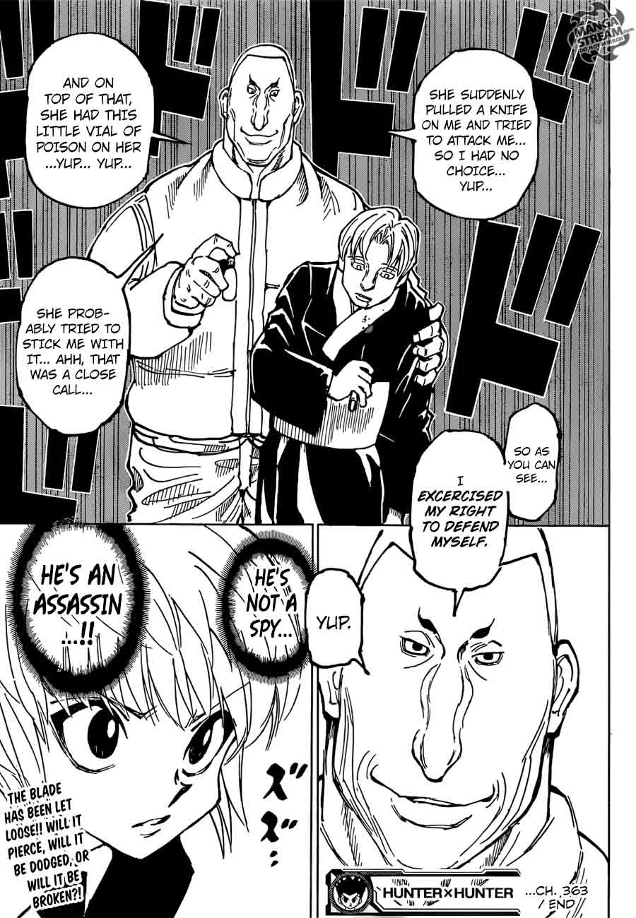 Hunter X Hunter Chapter 363: Nen Beasts – Page 18