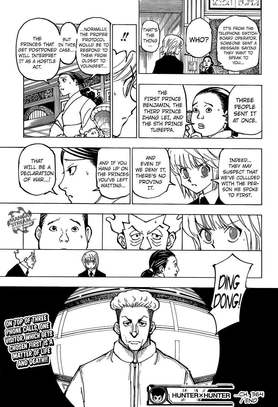 Hunter X Hunter Chapter 364: Expectation – Page 19