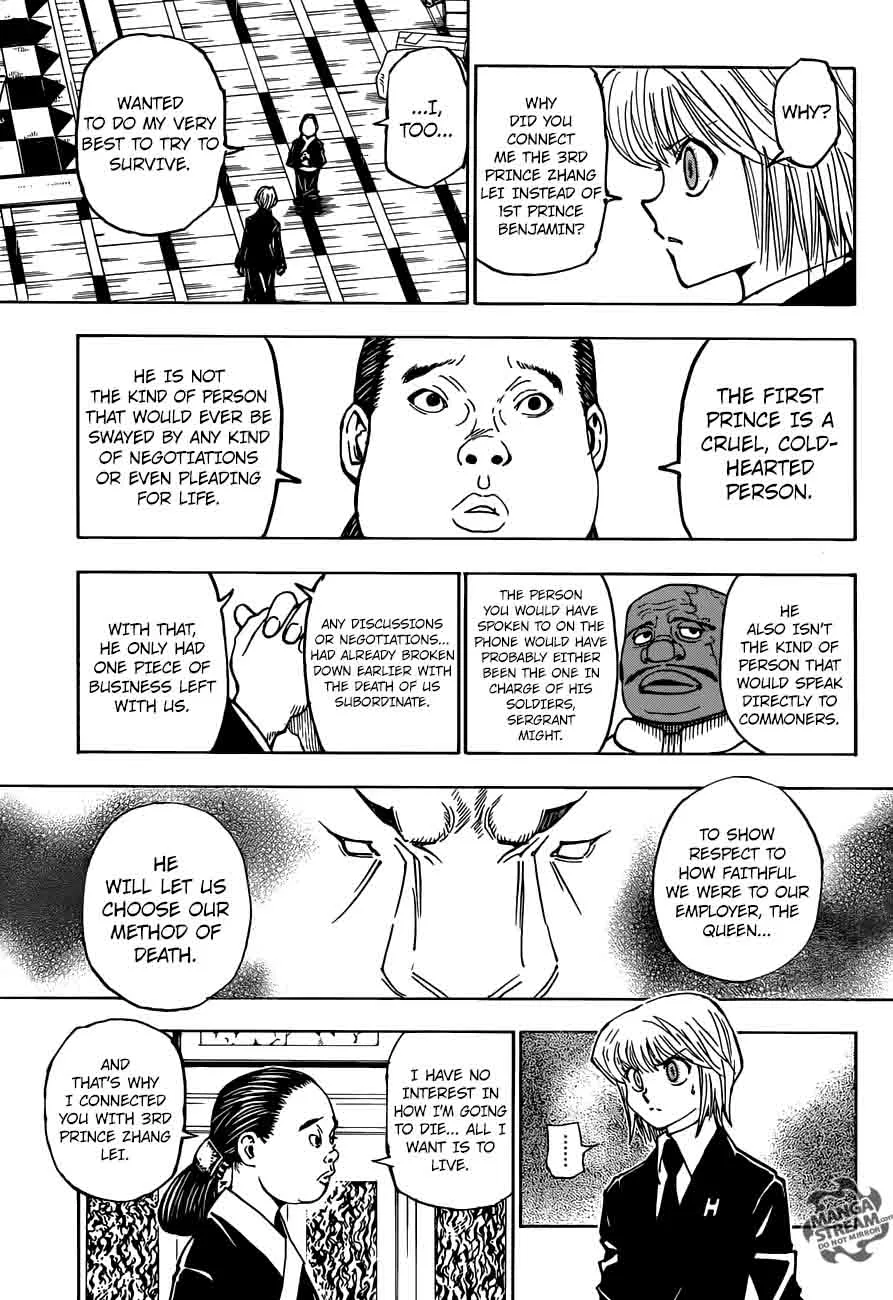 Hunter X Hunter Chapter 365: Choice – Page 9