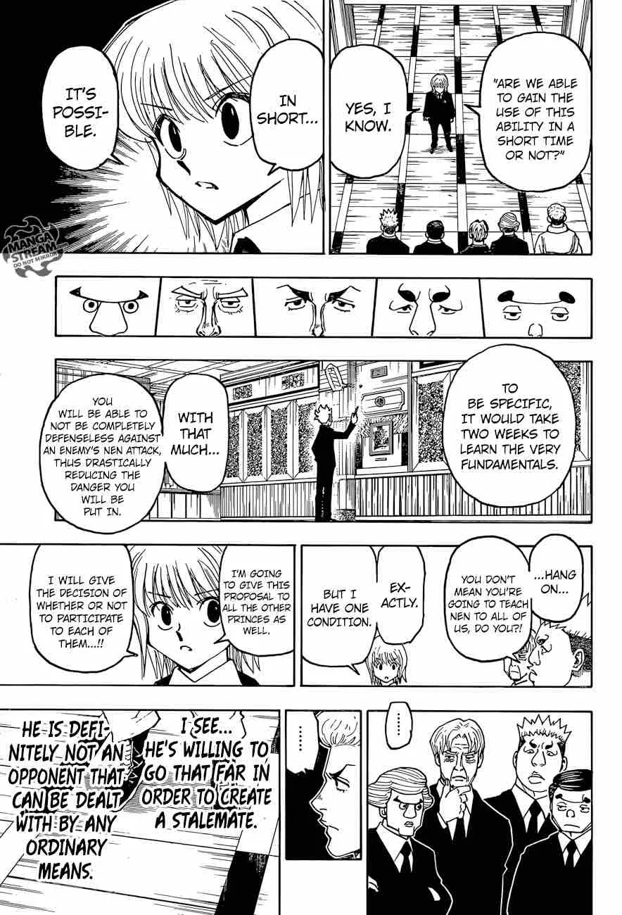 Hunter X Hunter Chapter 367: Synchronization – Page 17