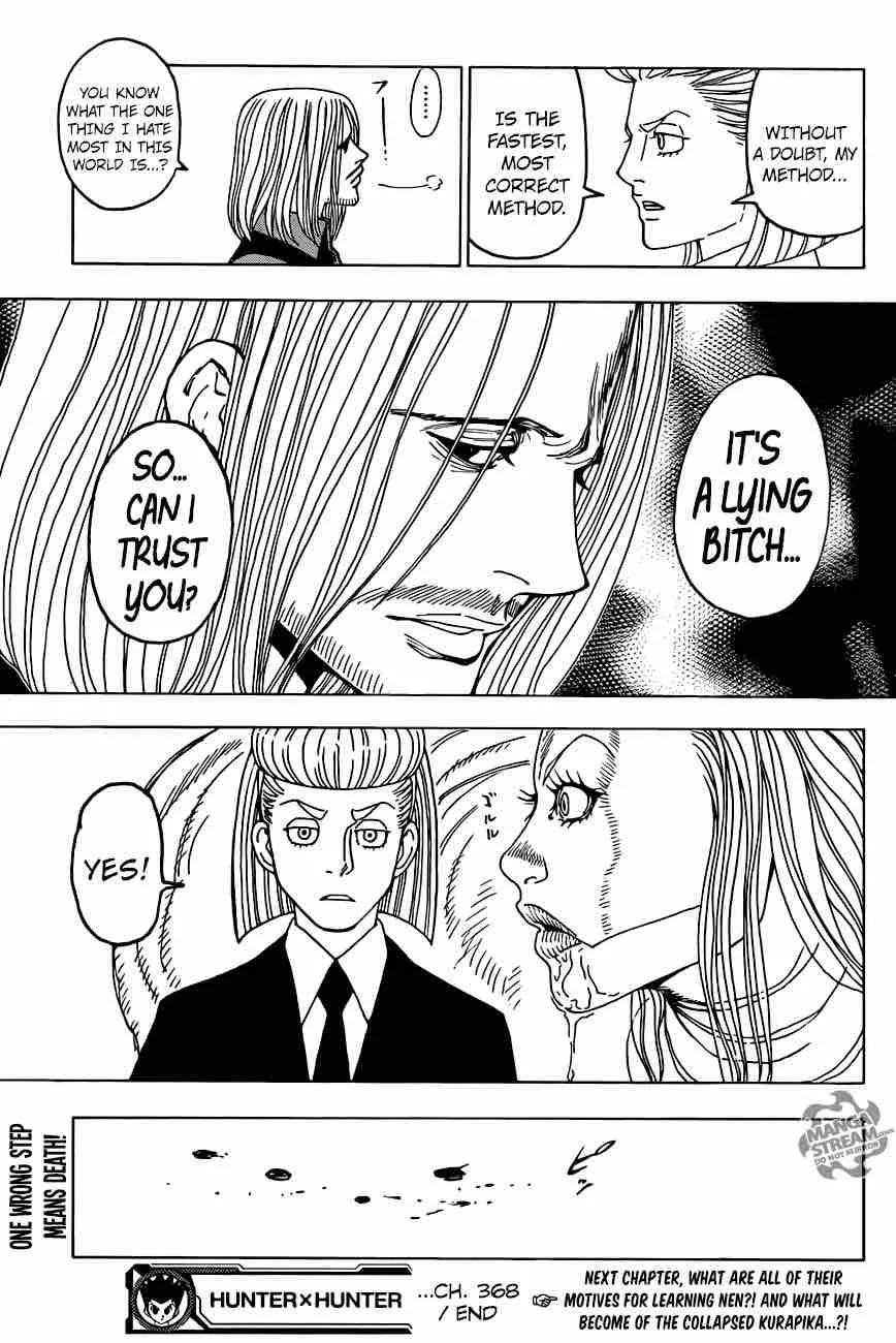 Hunter X Hunter Chapter 368: Murder – Page 19