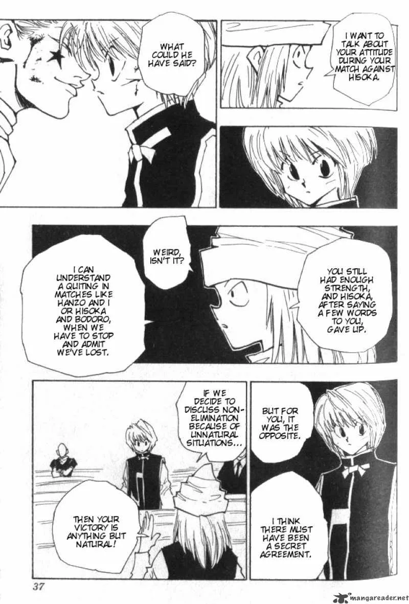 Hunter X Hunter Chapter 37: Shadow And Light 3 – Page 12