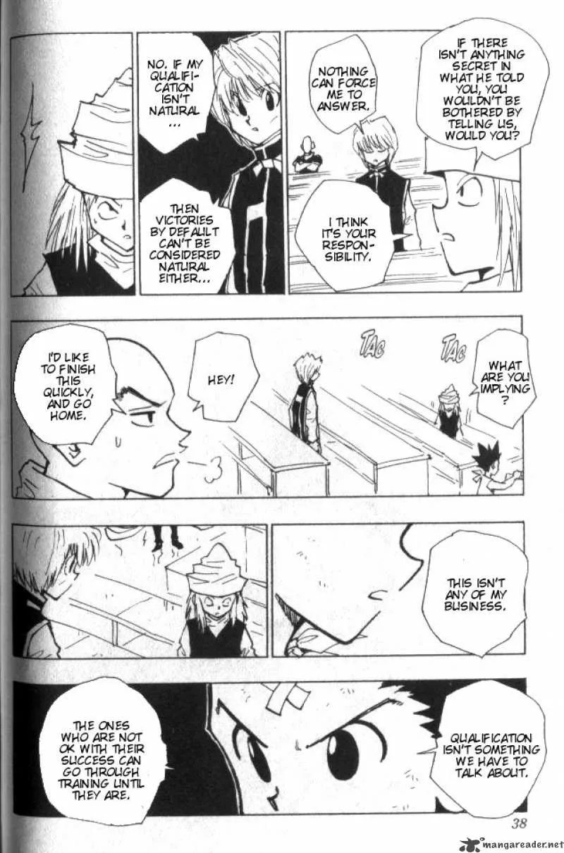 Hunter X Hunter Chapter 37: Shadow And Light 3 – Page 13