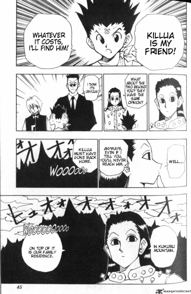 Hunter X Hunter Chapter 37: Shadow And Light 3 – Page 20